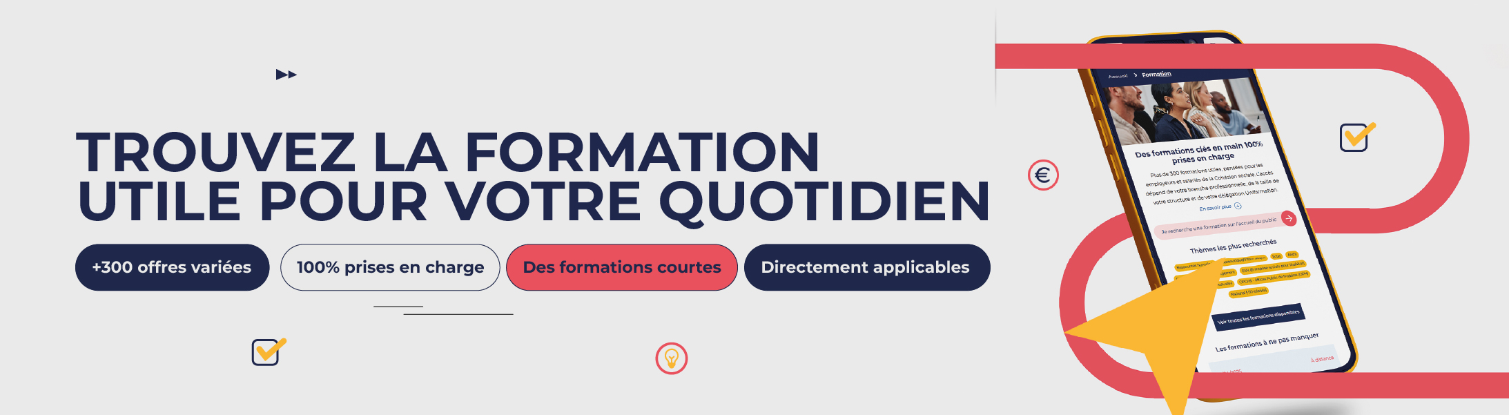 Offre de formations : trouvez la bonne formation avec notre nouvelle rubrique !