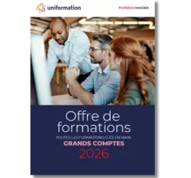 catalogue de l'offre de formation "Grands Comptes" d'Uniformation