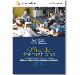 catalogue de l'offre de la branche HLA d'Uniformation