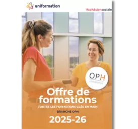 catalogue de l'offre de la branche OPCHS d'Uniformation