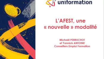 Dans ce webinaire, nos conseillers vous expliquent l’action de formation en situation de travail, comment la mettre en place et comment Uniformation peut vous accompagner. 