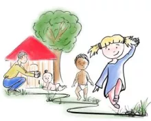 Logo Crèche parentale Frimousses