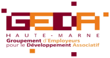 Logo GROUPEMENT D'EMPLOYEUR - GEDA 52