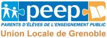 Logo UNION LOCALE PEEP GRENOBLE