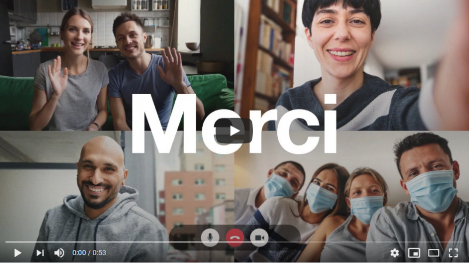 Merci A Tous Ceux Qui S Engagent Face Au Covid 19 Uniformation