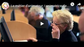 Animateur d’espaces multimédia L’animateur(trice) multimédia accompagne et assiste des publics différents (enfants, adultes, personnes du troisième âge…) dans l’appropriation des outils informatiques et usages de l’internet, au travers d’actions de médiation individuelles ou collectives (animation d’activités éducatives, ludiques, artistiques, techniques, administratives, citoyennes, etc.).